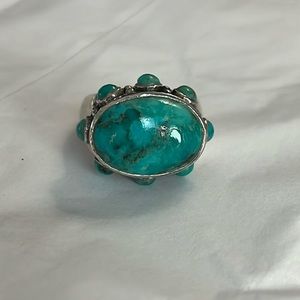 Oval Turquoise ring